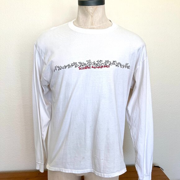 Telluride Avalanche Dogs Tshirt - Long Sleeve - Size Large - Picture 2 of 6